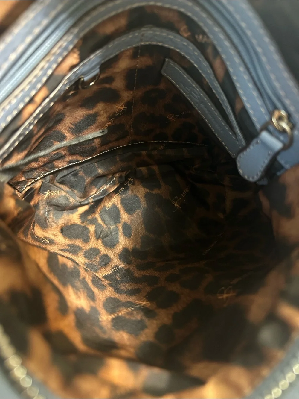 VINTAGE B MAKOWSKY LEATHER CROSSBODY